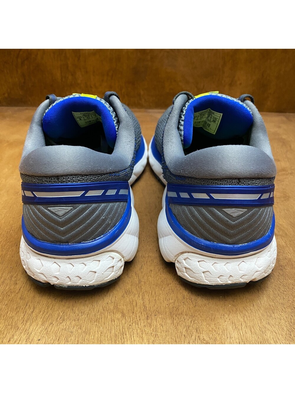 Brooks Ghost 11 Shoes Mens Sz 8 Gray Blue Athletic Running Sneakers 1102881D006 - Picture 3 of 15